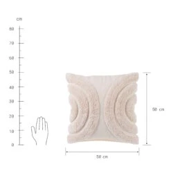 WHITE RAINBOW Kissen L 50 X B 50cm -Bestes Möbelhaus Geschäft 10225820 3