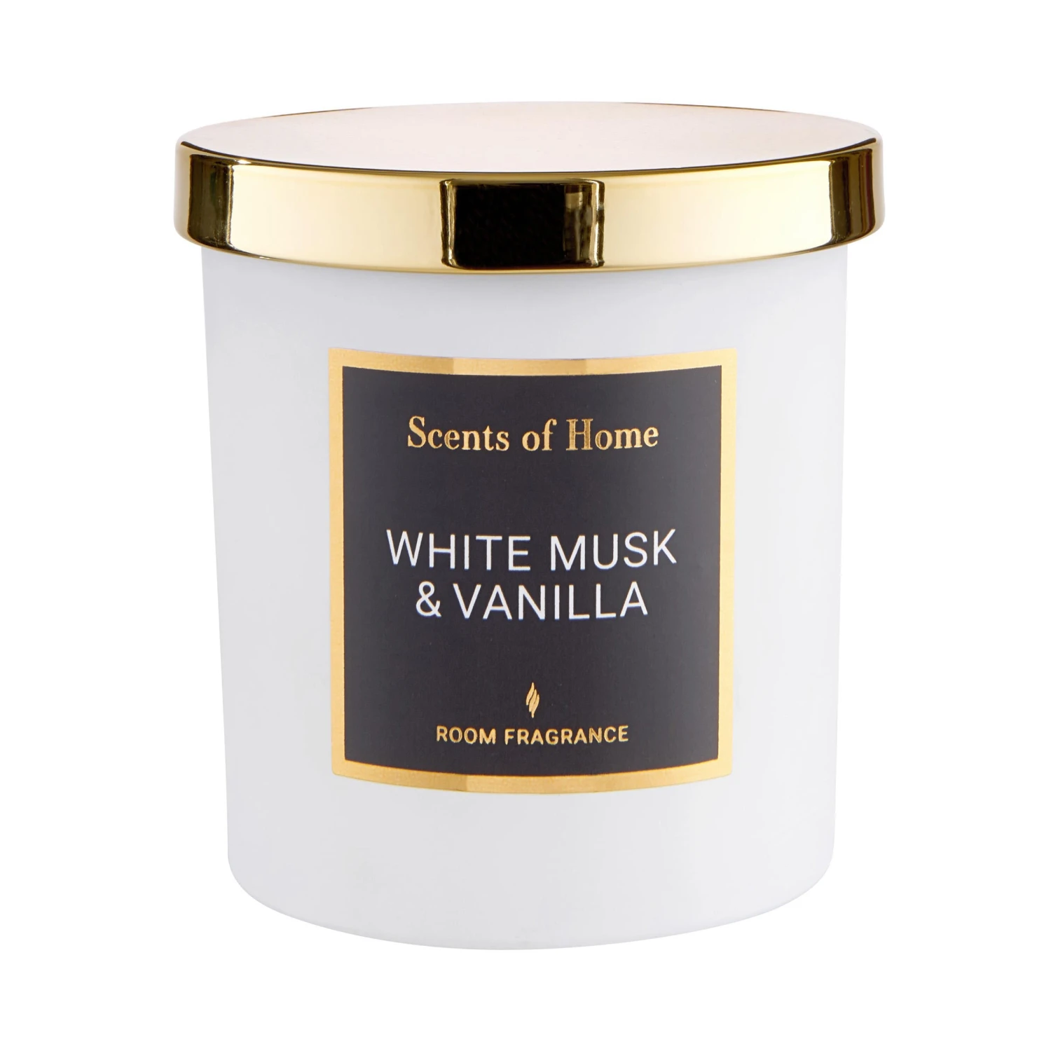 SCENTS OF HOME Duftkerze White Musk & Vanilla Mit Sojawachs 1 SCENTS OF HOME Duftkerze White Musk & Vanilla Mit Sojawachs