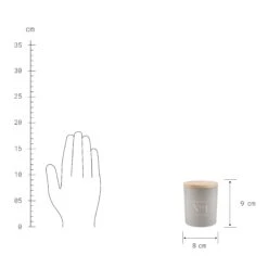 HOME & SOUL Duftkerze Cotton Clouds No.1 Mit Sojawachs -Bestes Möbelhaus Geschäft 10225879 4