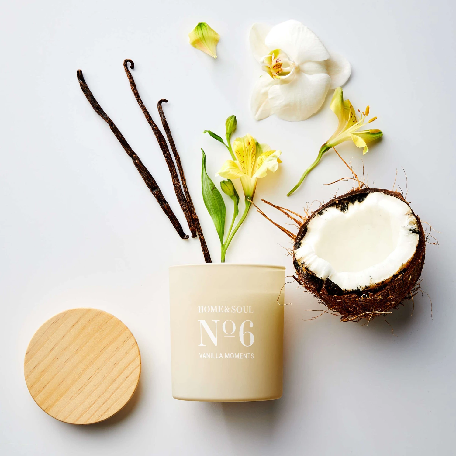 HOME & SOUL Duftkerze Vanilla Moments No. 6 Mit Sojawachs 2 HOME & SOUL Duftkerze Vanilla Moments No. 6 Mit Sojawachs – Bild 2