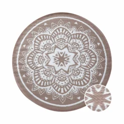 COLOUR CLASH In- & Outdoor-Teppich Flora Ø150cm -Bestes Möbelhaus Geschäft 10226110 3