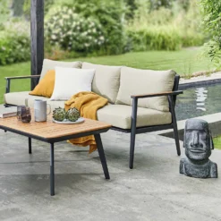 TEAK TIME Lounge-Set 4-tlg. -Bestes Möbelhaus Geschäft 10226256 18