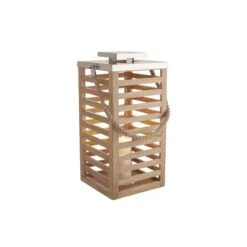 SHORE Laterne Mangoholz Höhe 54cm -Bestes Möbelhaus Geschäft 10226268 2