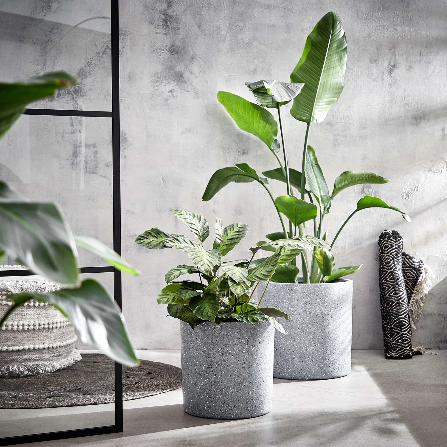 CONCRETE Pflanztopf Outdoor Höhe 33cm 2 CONCRETE Pflanztopf Outdoor Höhe 33cm – Bild 2