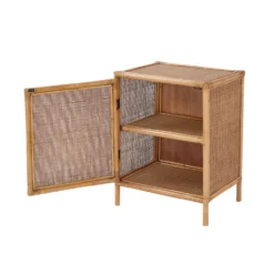 BOHO LOUNGE Nachttisch-Schränkchen Handgefertigt Aus Rattan -Bestes Möbelhaus Geschäft 10226379 6