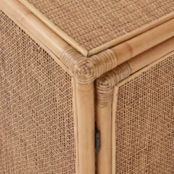 BOHO LOUNGE Nachttisch-Schränkchen Handgefertigt Aus Rattan -Bestes Möbelhaus Geschäft 10226379 7