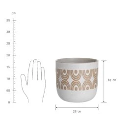 OVER THE RAINBOW Blumentopf Ø20cm -Bestes Möbelhaus Geschäft 10226405 2