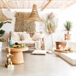 BOHO LOUNGE Couchtisch Rattan -Bestes Möbelhaus Geschäft 10226527 7