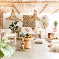BOHO LOUNGE Couchtisch Rattan -Bestes Möbelhaus Geschäft 10226527 8