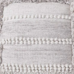 BOHO LOUNGE Woll-Pouf Mit Troddeln -Bestes Möbelhaus Geschäft 10226641 5