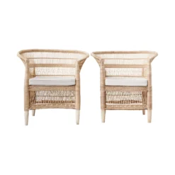 BOHO LOUNGE Malawi Sessel Handgeflochten -Bestes Möbelhaus Geschäft 10226763 11