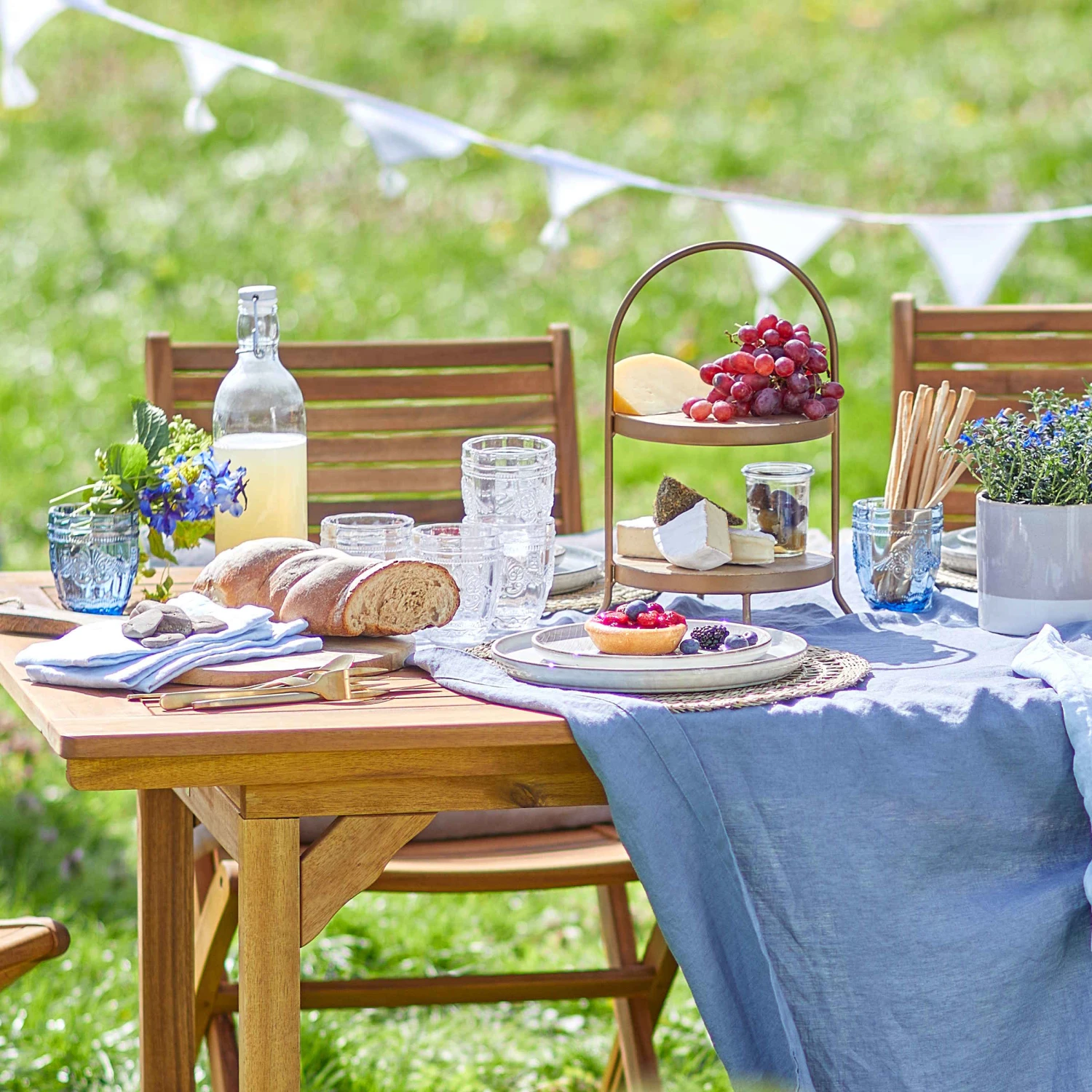 KATE Etagere 2-stufig Höhe 35cm 2 KATE Etagere 2-stufig Höhe 35cm – Bild 2