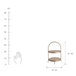 KATE Etagere 2-stufig Höhe 35cm 11 KATE Etagere 2-stufig Höhe 35cm -Bestes Möbelhaus Geschäft 10226981 2