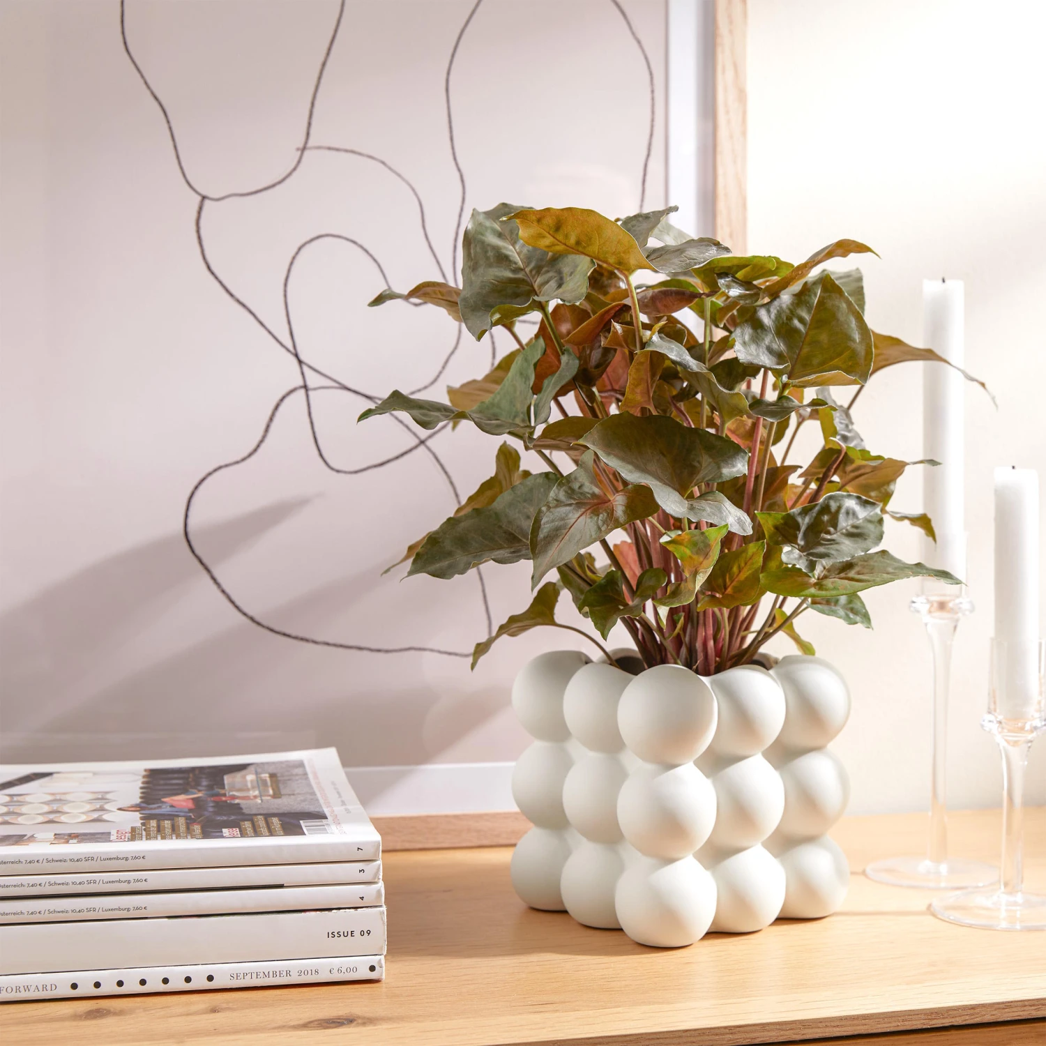 BUBBLE Blumentopf B 12 X T 12cm 2 BUBBLE Blumentopf B 12 X T 12cm – Bild 2