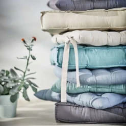 SOLID Stuhlkissen Mit Bändchen Ø39cm -Bestes Möbelhaus Geschäft 10227781 1