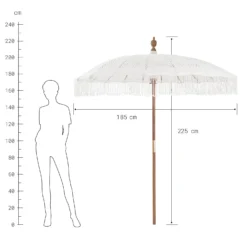 MACRAMÉSonnenschirm Ø1,85m 16 MACRAMÉSonnenschirm Ø1,85m -Bestes Möbelhaus Geschäft 10227820 2