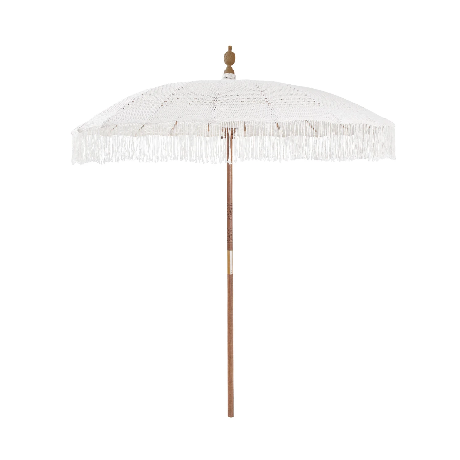 MACRAMÉSonnenschirm Ø1,85m 1 MACRAMÉSonnenschirm Ø1,85m