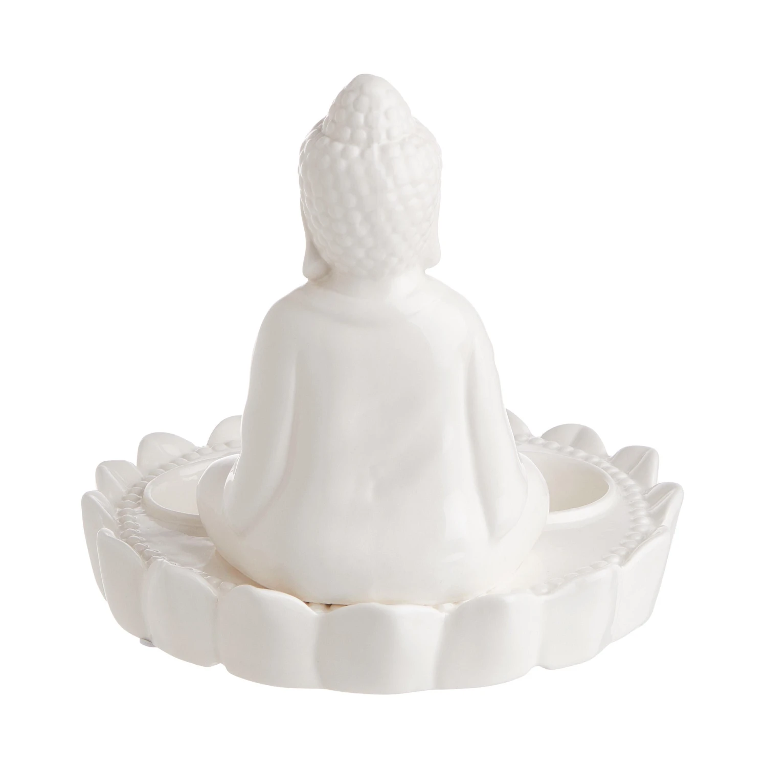 BUDDHA Statue Für 3 Teelichter Höhe 18cm 6 BUDDHA Statue Für 3 Teelichter Höhe 18cm – Bild 6