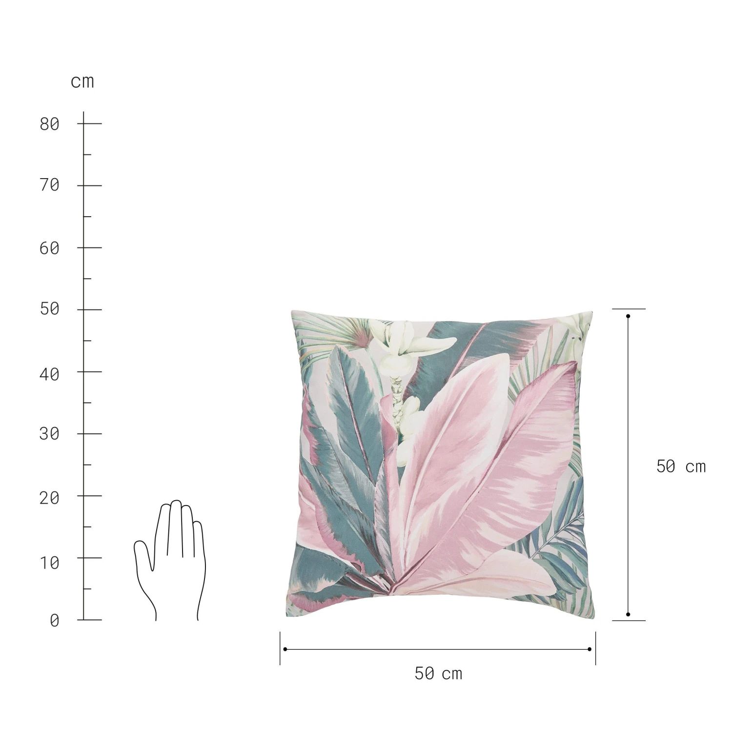 BEYOND BALI Kissen L 50 X B 50cm 3 BEYOND BALI Kissen L 50 X B 50cm – Bild 3