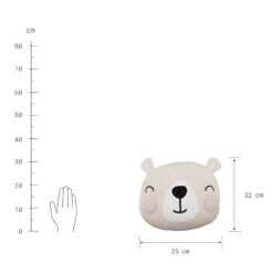 TINY TOWN Kissen Bär L 32 X B 35cm 11 TINY TOWN Kissen Bär L 32 X B 35cm -Bestes Möbelhaus Geschäft 10228085 3