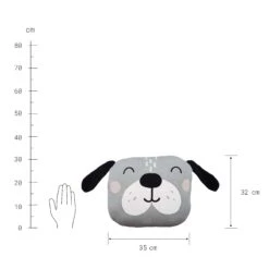 TINY TOWN Kissen Hund L 32 X B 35cm -Bestes Möbelhaus Geschäft 10228087 3