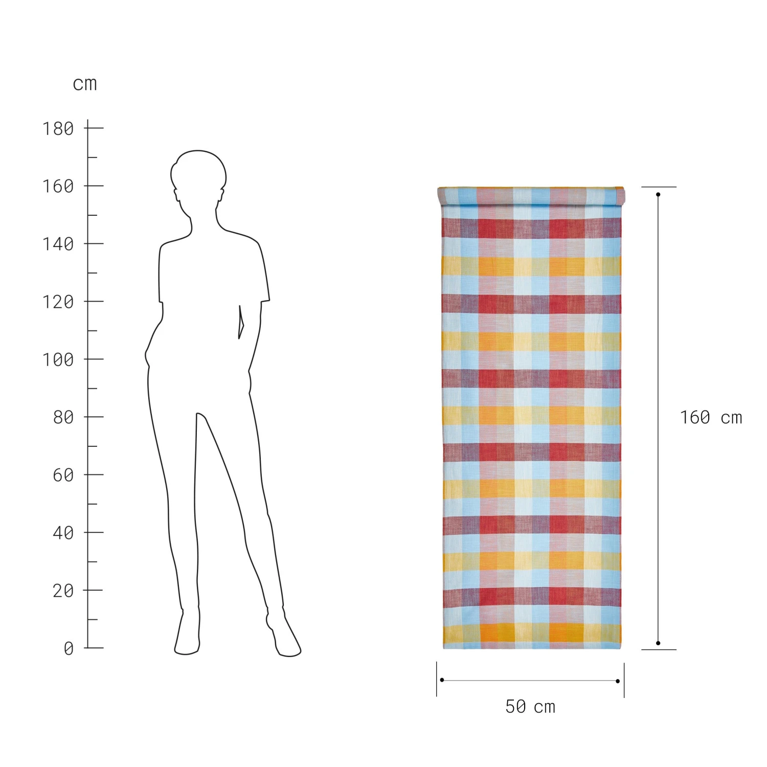 MODERN COTTAGETischläufer L 160 X B 50cm 3 MODERN COTTAGETischläufer L 160 X B 50cm – Bild 3