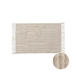 COTTON WAYTeppich Bögen L 60 X B 90cm