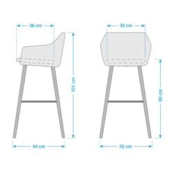 NICHOLAS Barstuhl 2er-Set 29 NICHOLAS Barstuhl 2er-Set -Bestes Möbelhaus Geschäft 71000149 9