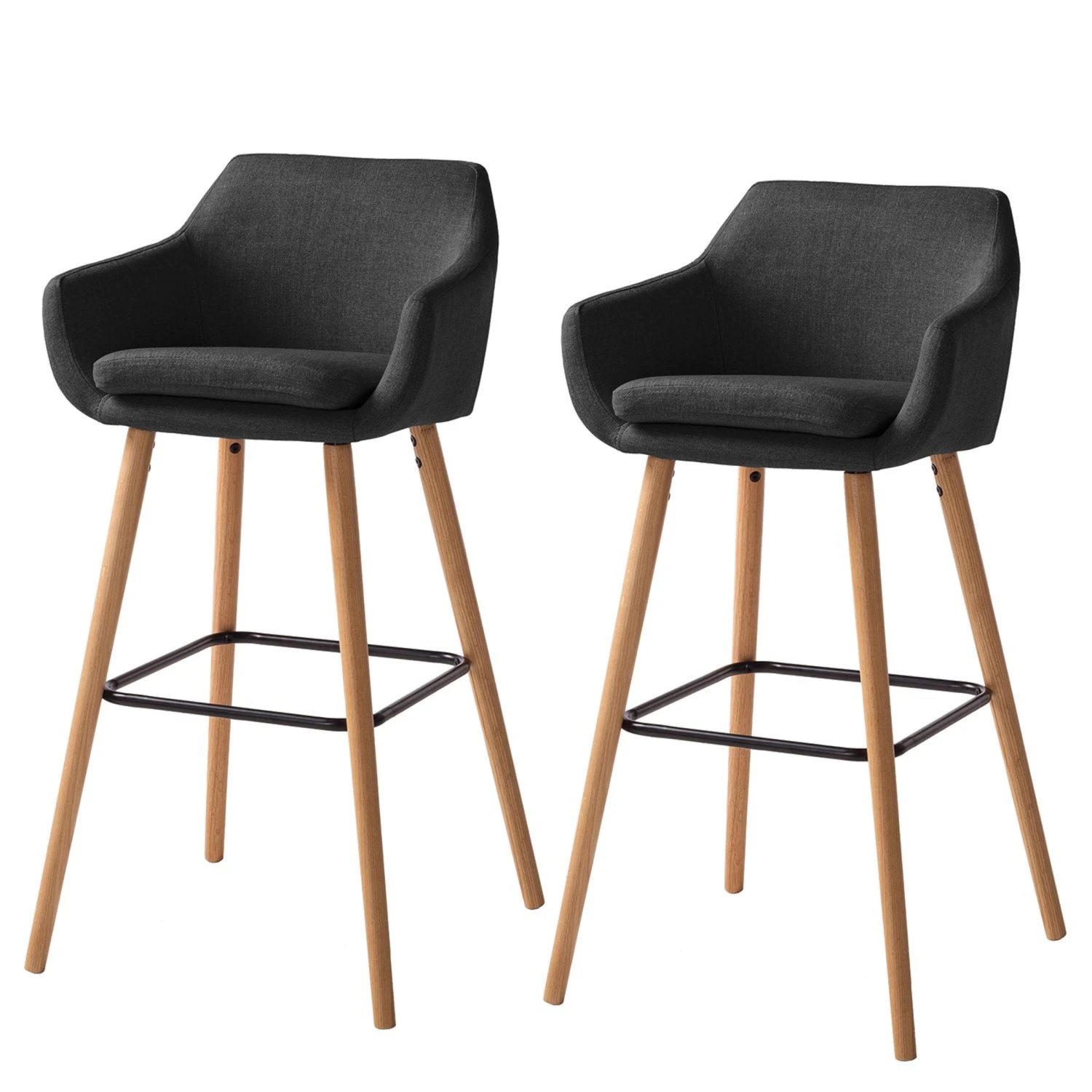 NICHOLAS Barstuhl 2er-Set 1 NICHOLAS Barstuhl 2er-Set