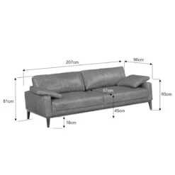 HORLEY Sofa 3-Sitzer -Bestes Möbelhaus Geschäft 71000189 18