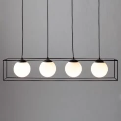 Q-BALL Pendelleuchte 4-flammig -Bestes Möbelhaus Geschäft 71000461 9