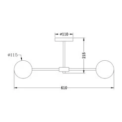 KJUL Deckenleuchte 3-flammig -Bestes Möbelhaus Geschäft 71000481 9