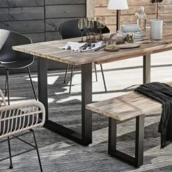 EDGEWOOD Gartentisch -Bestes Möbelhaus Geschäft 71000562 7