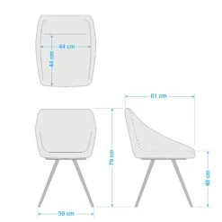 RICHVILLE Polsterstuhl -Bestes Möbelhaus Geschäft 71000610 13