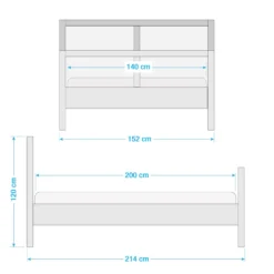 VINAR Rattanbett -Bestes Möbelhaus Geschäft 71000693 4