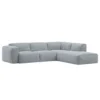 HUDSON Ecksofa 3-Sitzer Mit Recamiere Davorstehend Rechts