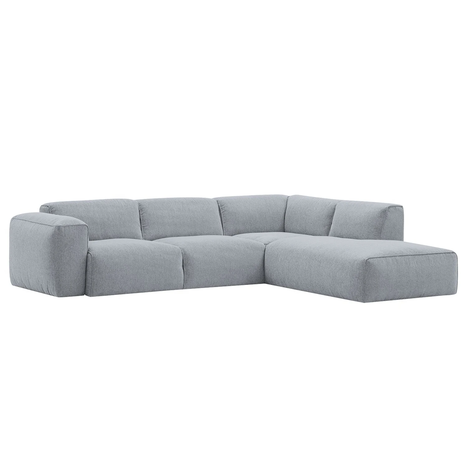 HUDSON Ecksofa 3-Sitzer Mit Recamiere Davorstehend Rechts 1 HUDSON Ecksofa 3-Sitzer Mit Recamiere Davorstehend Rechts