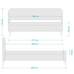 KARELIA Polsterbett -Bestes Möbelhaus Geschäft 71001186 14
