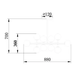 KJUL Pendelleuchte 10-flammig 19 KJUL Pendelleuchte 10-flammig -Bestes Möbelhaus Geschäft 71001325 9