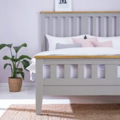 LAVALLE Massivholzbett -Bestes Möbelhaus Geschäft 71001479 2