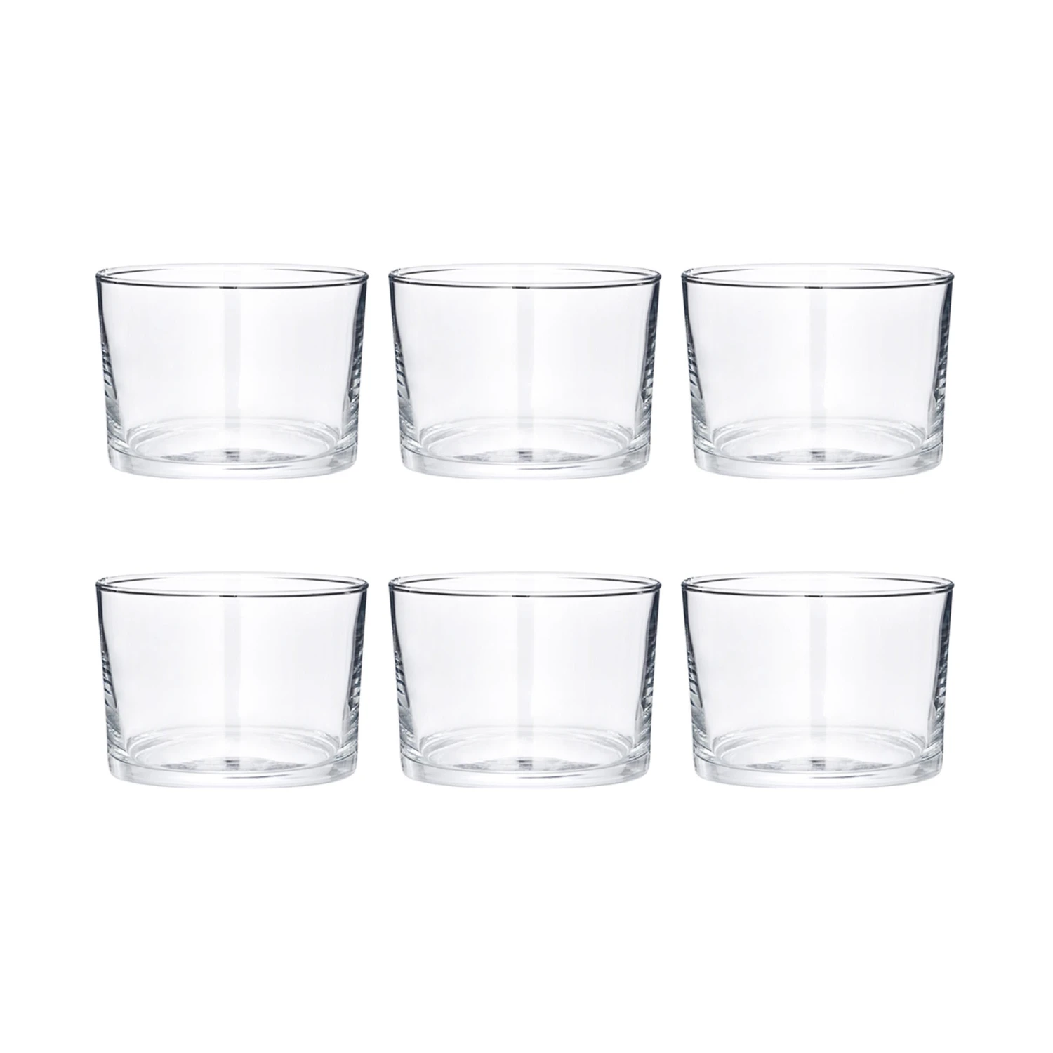 PURIST 6x Gläser 240ml 1 PURIST 6x Gläser 240ml