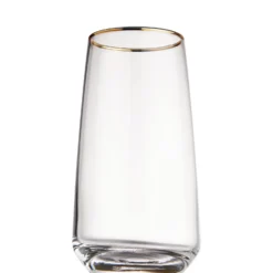 TOUCH OF GOLD 6x Longdrinkgläser Mit Goldrand 480ml -Bestes Möbelhaus Geschäft BUN00828 3