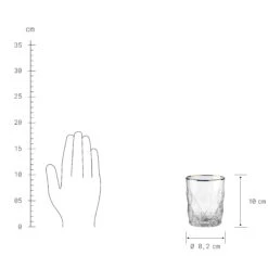 UPSCALE 6x Gläser Mit Goldrand 345ml -Bestes Möbelhaus Geschäft BUN00921 3