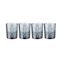 CRYSTAL CLUB 4x Gläser 300ml -Bestes Möbelhaus Geschäft BUN00950