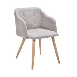 ROCK 'N' SOUL Stuhl 2er-Set Grau -Bestes Möbelhaus Geschäft BUN01299 2