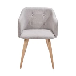 ROCK 'N' SOUL Stuhl 2er-Set Grau -Bestes Möbelhaus Geschäft BUN01299 4