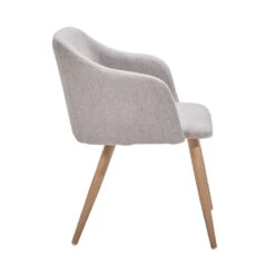 ROCK 'N' SOUL Stuhl 2er-Set Grau -Bestes Möbelhaus Geschäft BUN01299 5