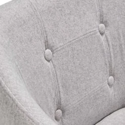 ROCK 'N' SOUL Stuhl 2er-Set Grau -Bestes Möbelhaus Geschäft BUN01299 8