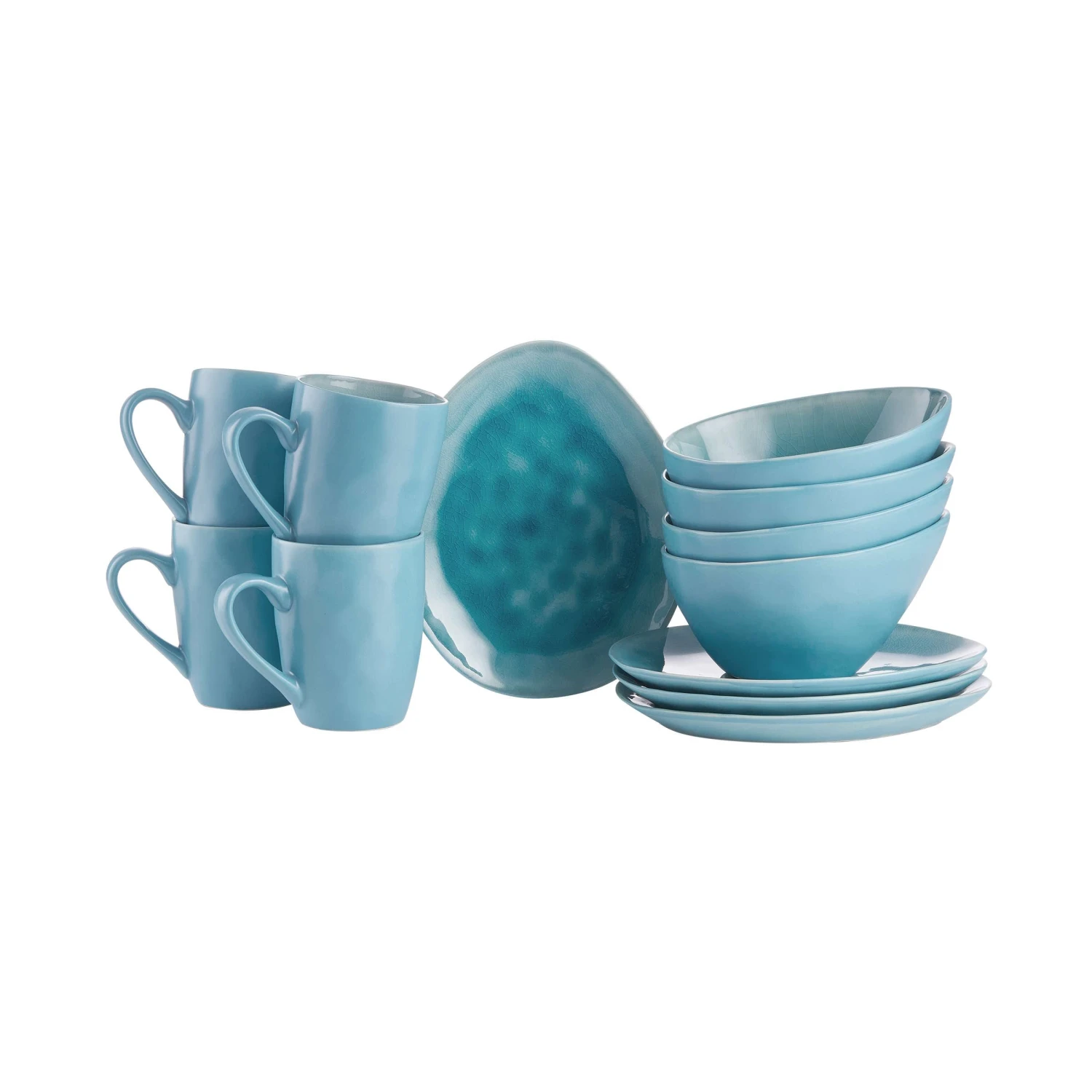 DE LA ROYA Geschirr-Set Zum Frühstück 12-tlg. 10 DE LA ROYA Geschirr-Set Zum Frühstück 12-tlg. – Bild 10