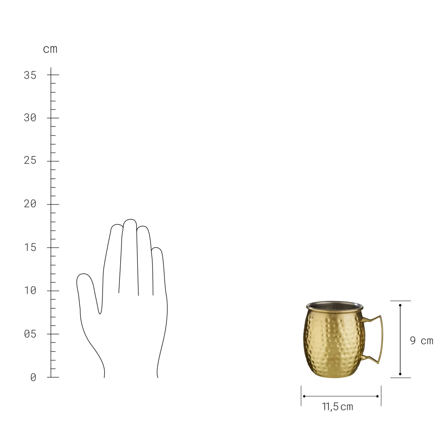 MOSCOW MULE Becher-Set 4-tlg.470ml Matt 12 MOSCOW MULE Becher-Set 4-tlg.470ml Matt – Bild 12